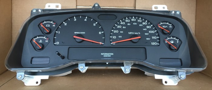 Digital race instrument clusters vhx dakota cluster car gauge releases themed dragzine 1100 stangtv