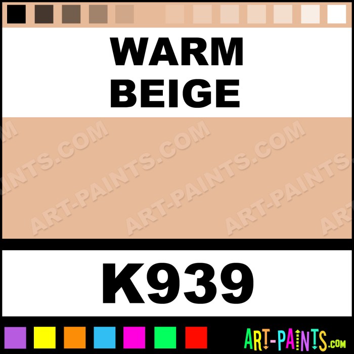 Warm beige