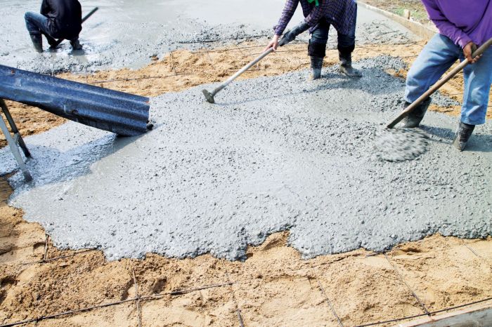 Lantai kerja beton