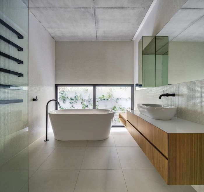 Gambar kamar mandi minimalis modern