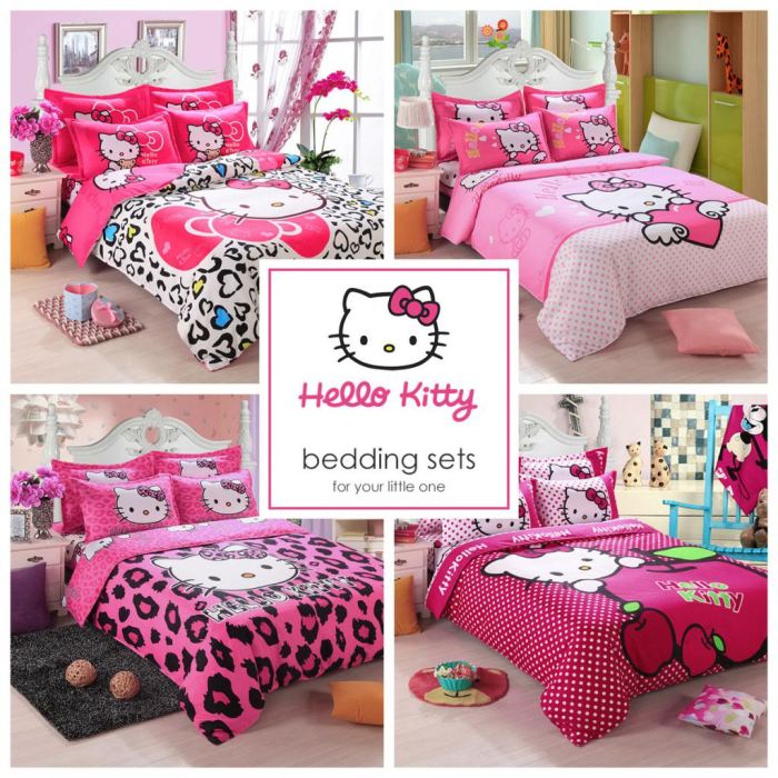 Sprei hello kitty