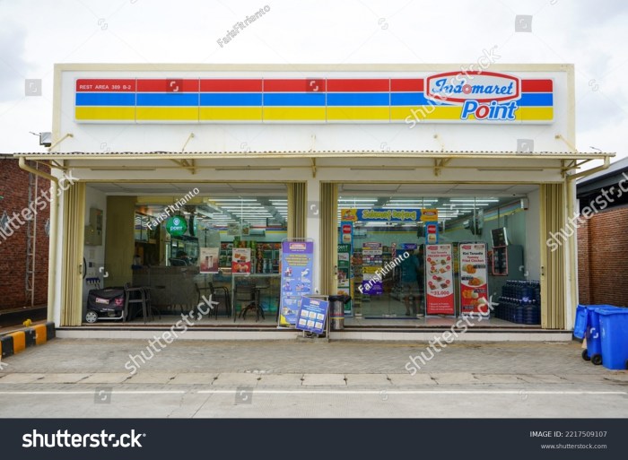 Indomaret bangunan barat