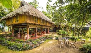 Warna cat rumah panggung kayu