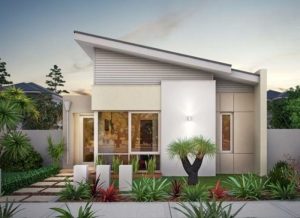 Desain rumah minimalis modern 2 lantai